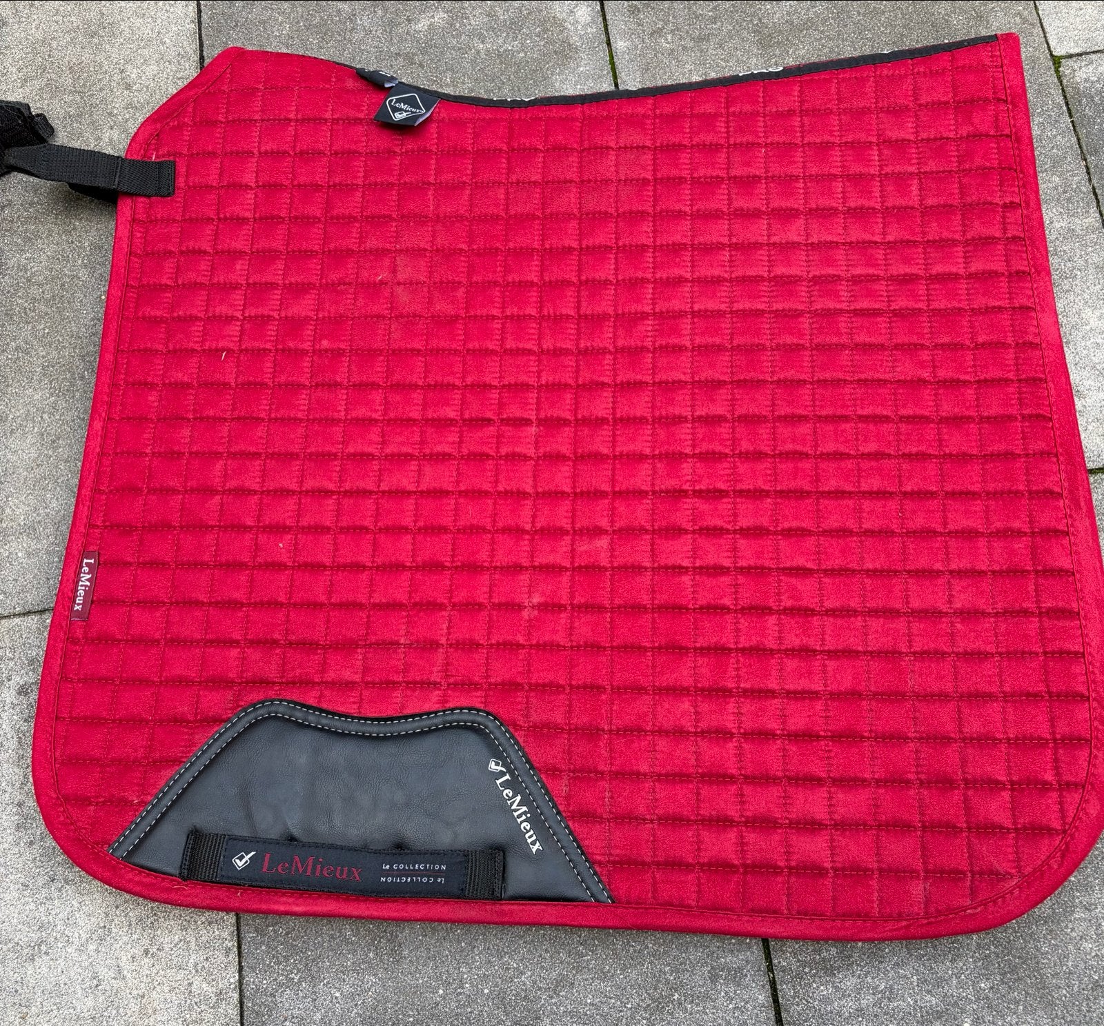 Lemieux full dressuur (rood), Full (L), Dressuurdekje, Rood, Ophalen of Verzenden