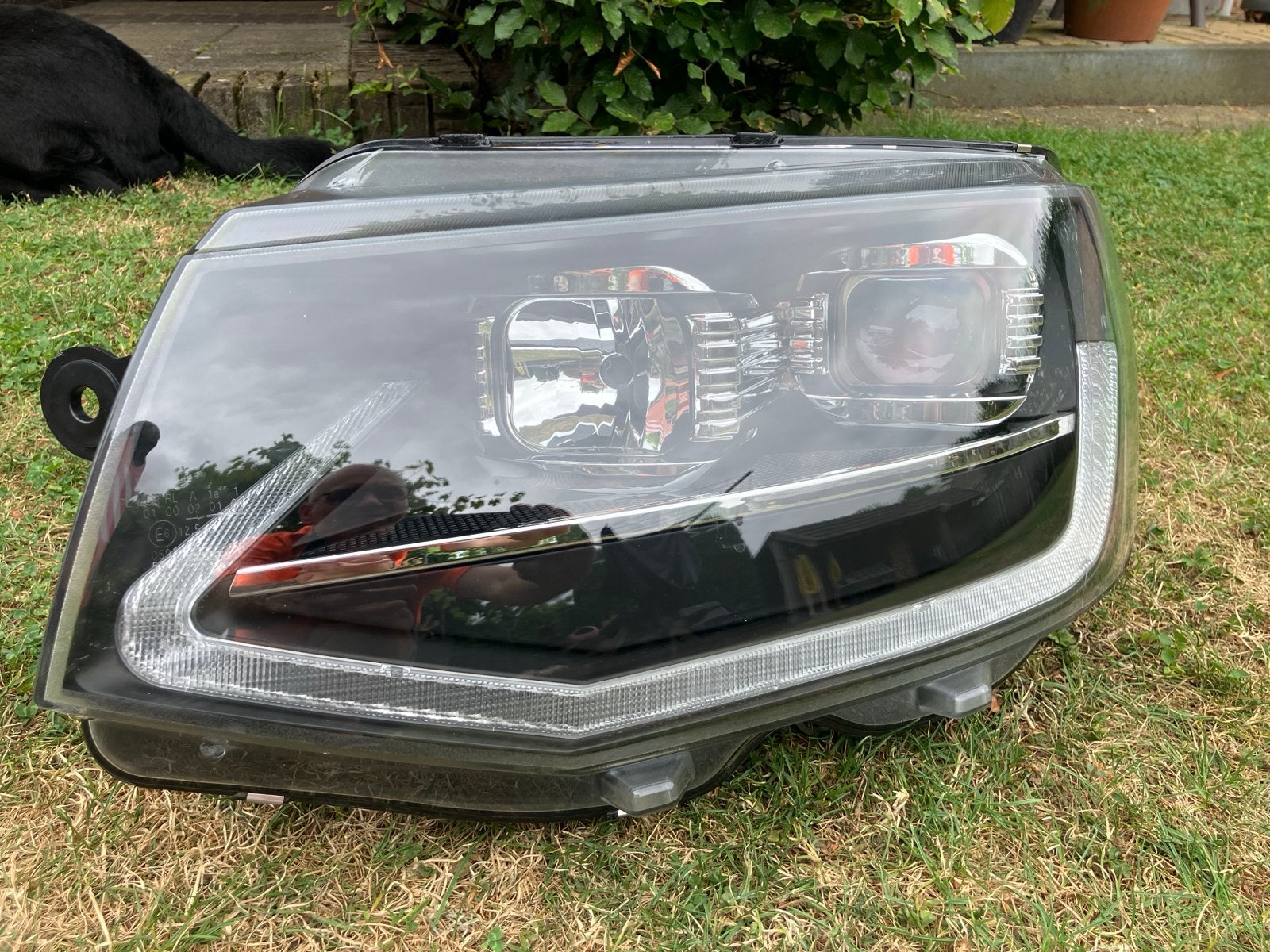 VW Transporter T6 LED Koplamp Links - Zwart (SK3490), Ophalen, Nieuw, Volkswagen