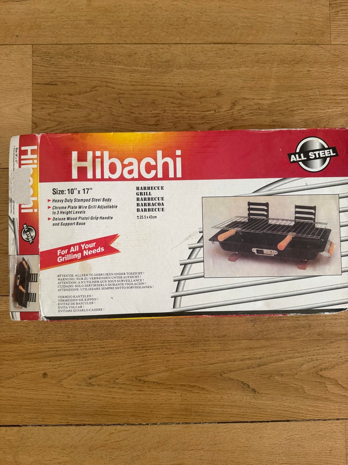 Hibachi Barbecue Tafelformaat - Compact en Draagbaar, Ophalen of Verzenden, Nieuw