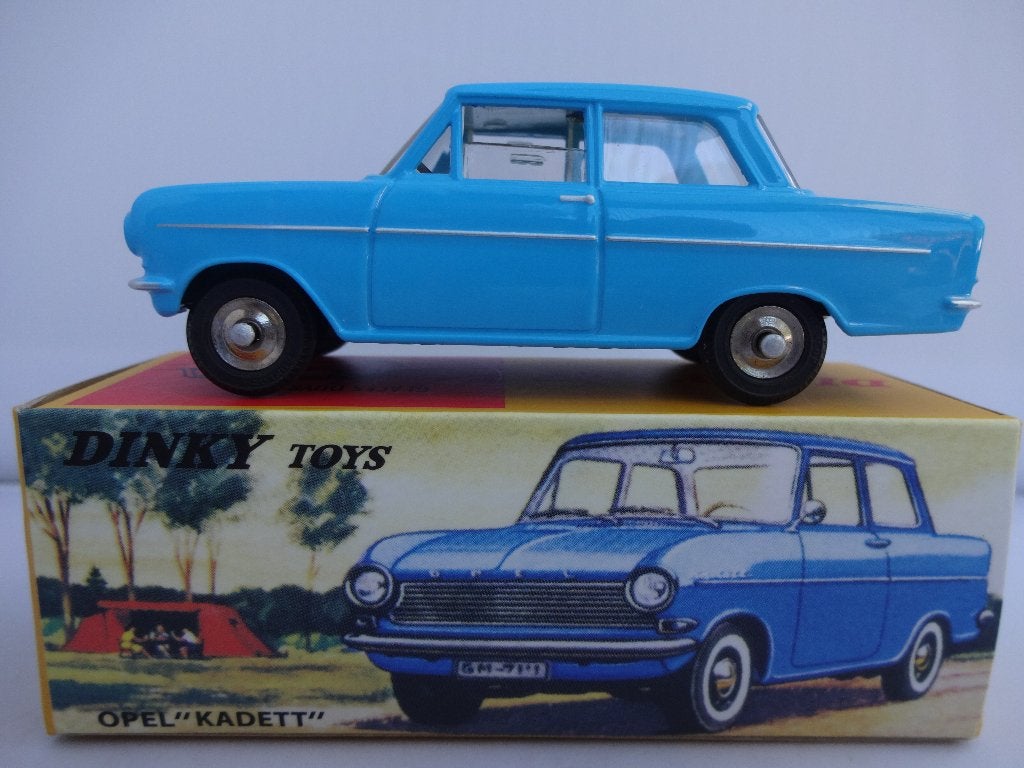 Opel Kadett A Blauw nr: 540 van Dinky Toys schaal 1:43, Ophalen of Verzenden, Nieuw, Auto, Dinky Toys
