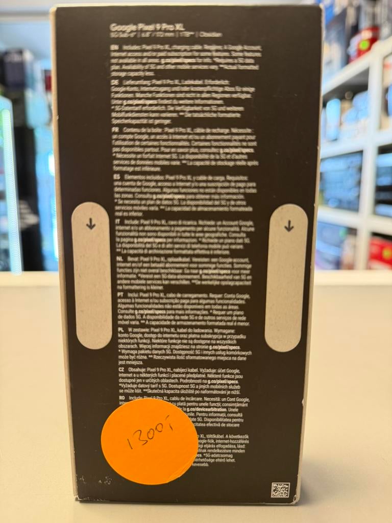 Google Pixel 9 Pro XL Dual SIM 1TB obsidiaan, Telecommunicatie, Mobiele telefoons | Software, Nieuw, Ophalen of Verzenden, Nvt