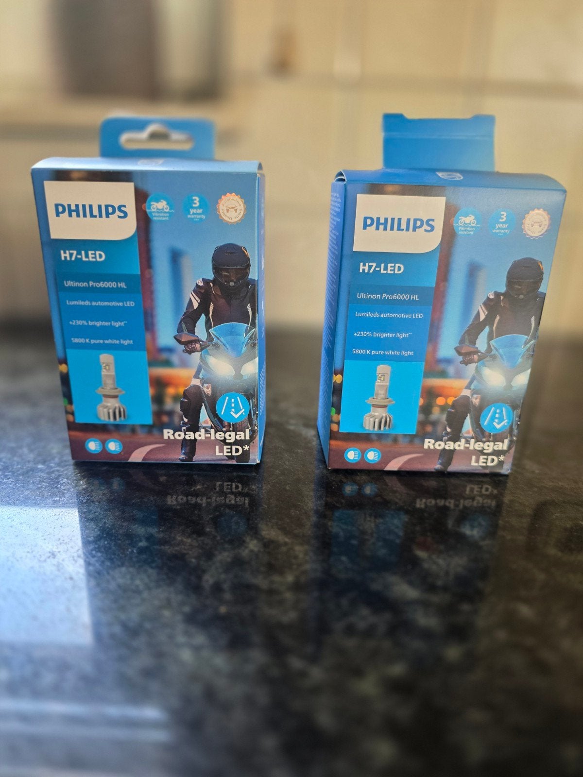 Philips H7-LED Ultinon Pro6000 HL – 2 stuks – ongebruikt, Ophalen of Verzenden