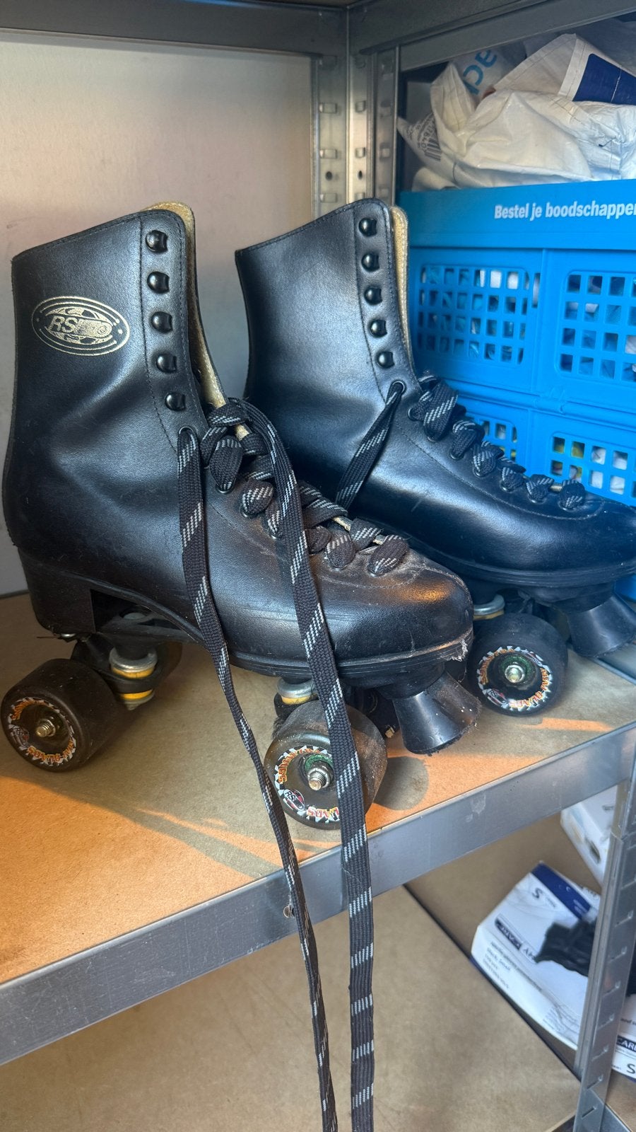 Vintage Originele RSI Zwarte Roller Skates - Maat 39, Ophalen, Gebruikt, Dames