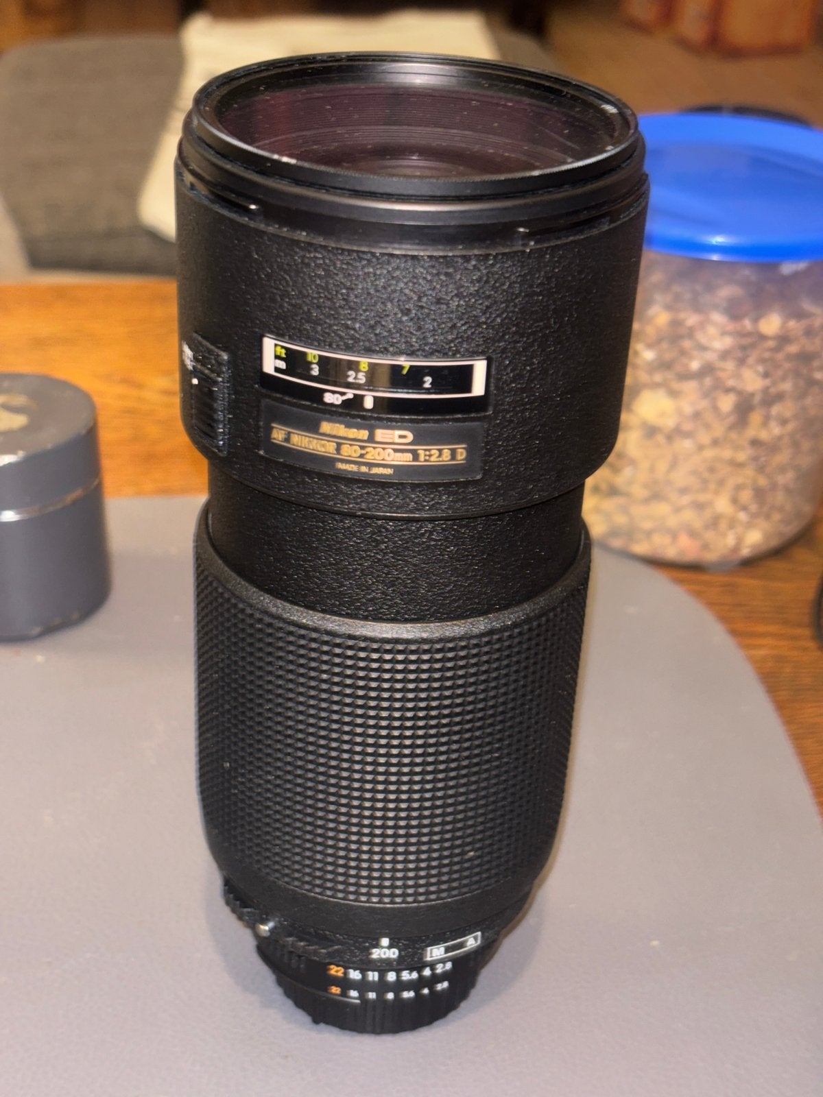 Nikon AF NIKKOR 80-200mm f/2.8D ED (schuifzoom), Ophalen, Gebruikt, Autofocus, Nikon