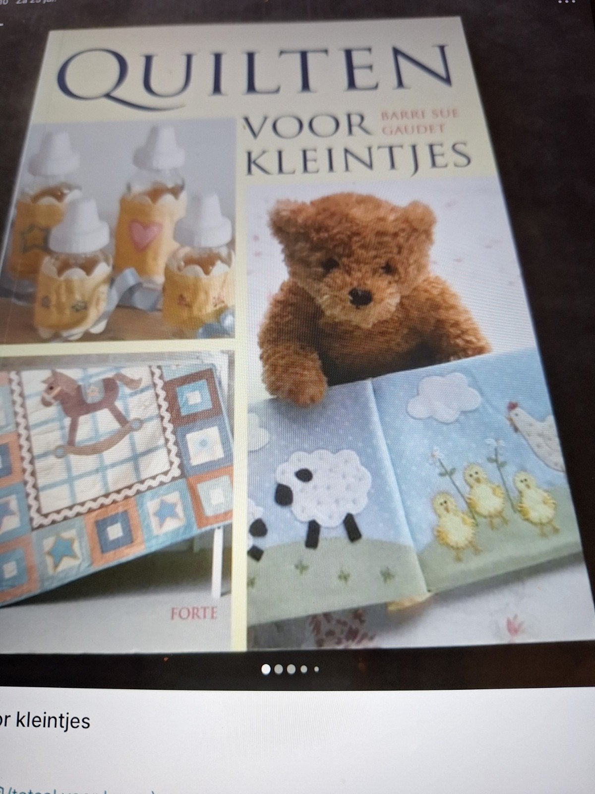 Quilten voor Kleintjes: Creatieve Projecten voor Baby's, Boeken, Ophalen of Verzenden, Nieuw