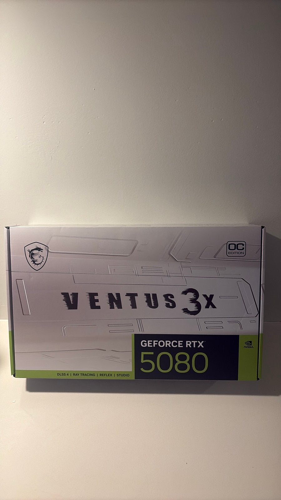 MSI VENTUS GEFORCE 5080 OC WHITE, Computers en Software, Videokaarten, Overige soorten, Nieuw, PCI, Nvidia
