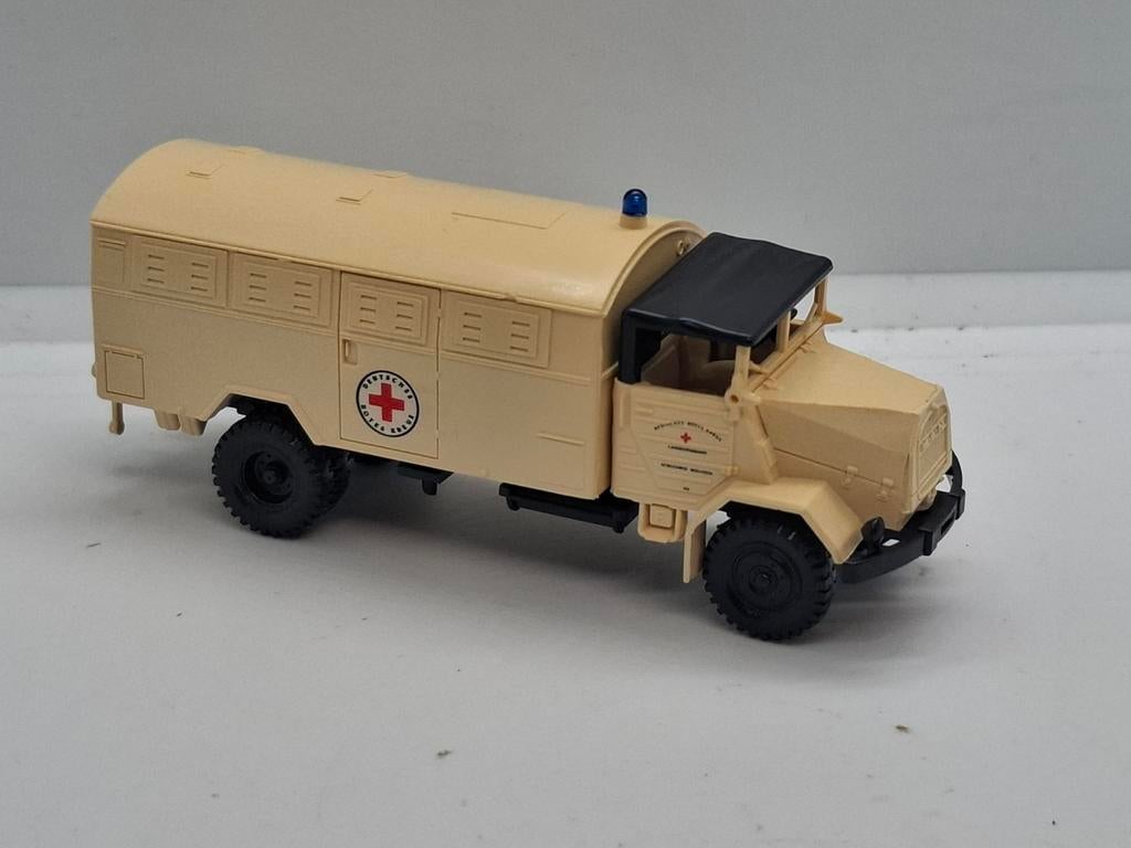 Leger voertuig ho ambulance roco, Ophalen of Verzenden, Zo goed als nieuw, Auto, Roco