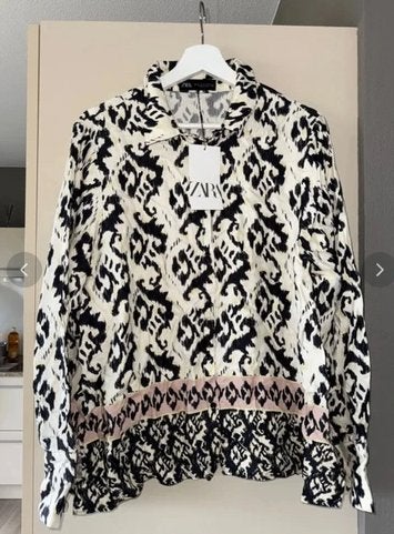 Zara Blouse nieuw, Ophalen of Verzenden, Nieuw, Maat 46/48 (XL) of groter, Zwart