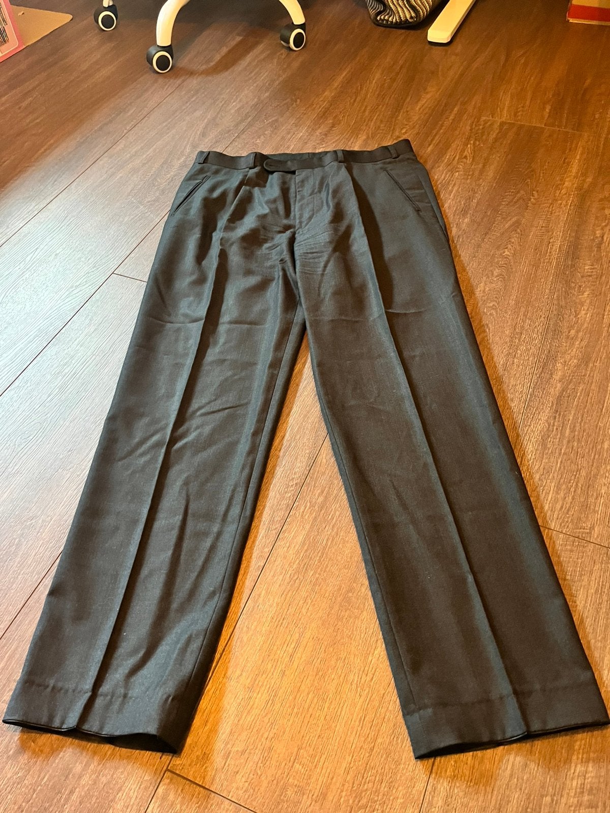 Hilt Vitali Barberis Canonico zwarte wollen pantalon, maat L, Ophalen of Verzenden, Zo goed als nieuw, Maat 52/54 (L), Zwart