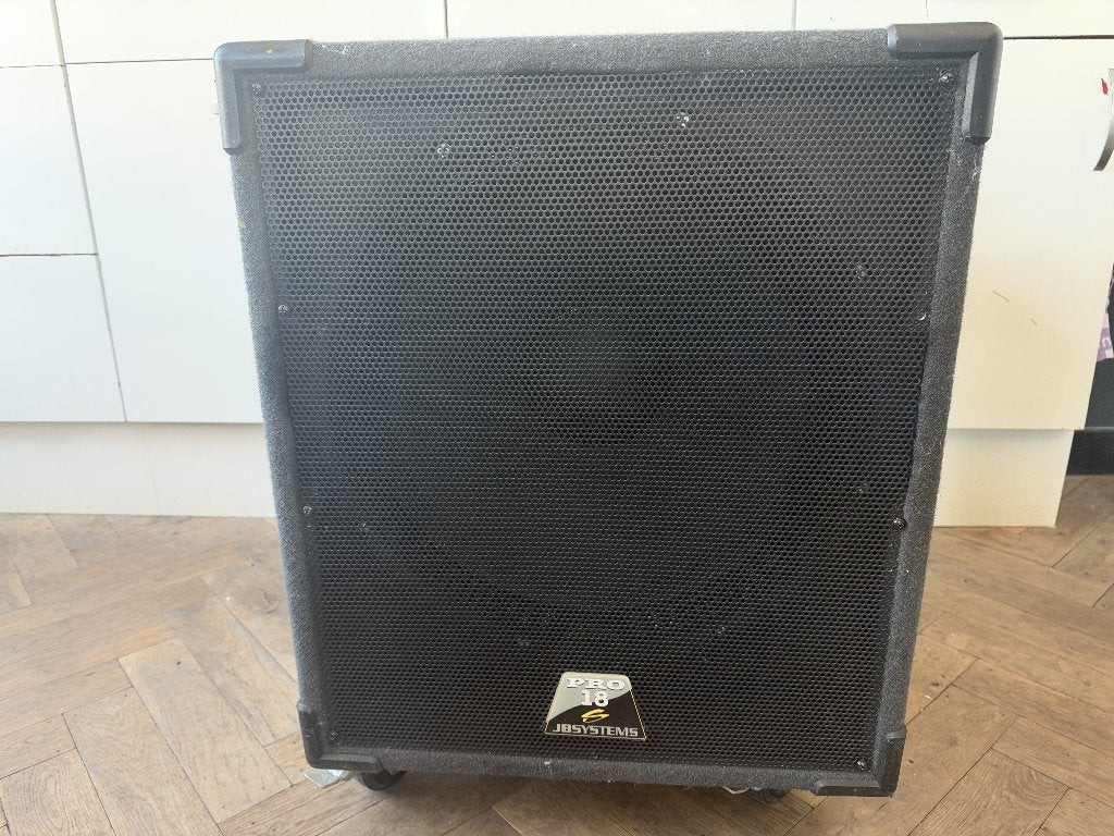 JB Systems Pro 18 S subwoofer 18 inch, Gebruikt, Subwoofer, Ophalen, 150 watt of meer