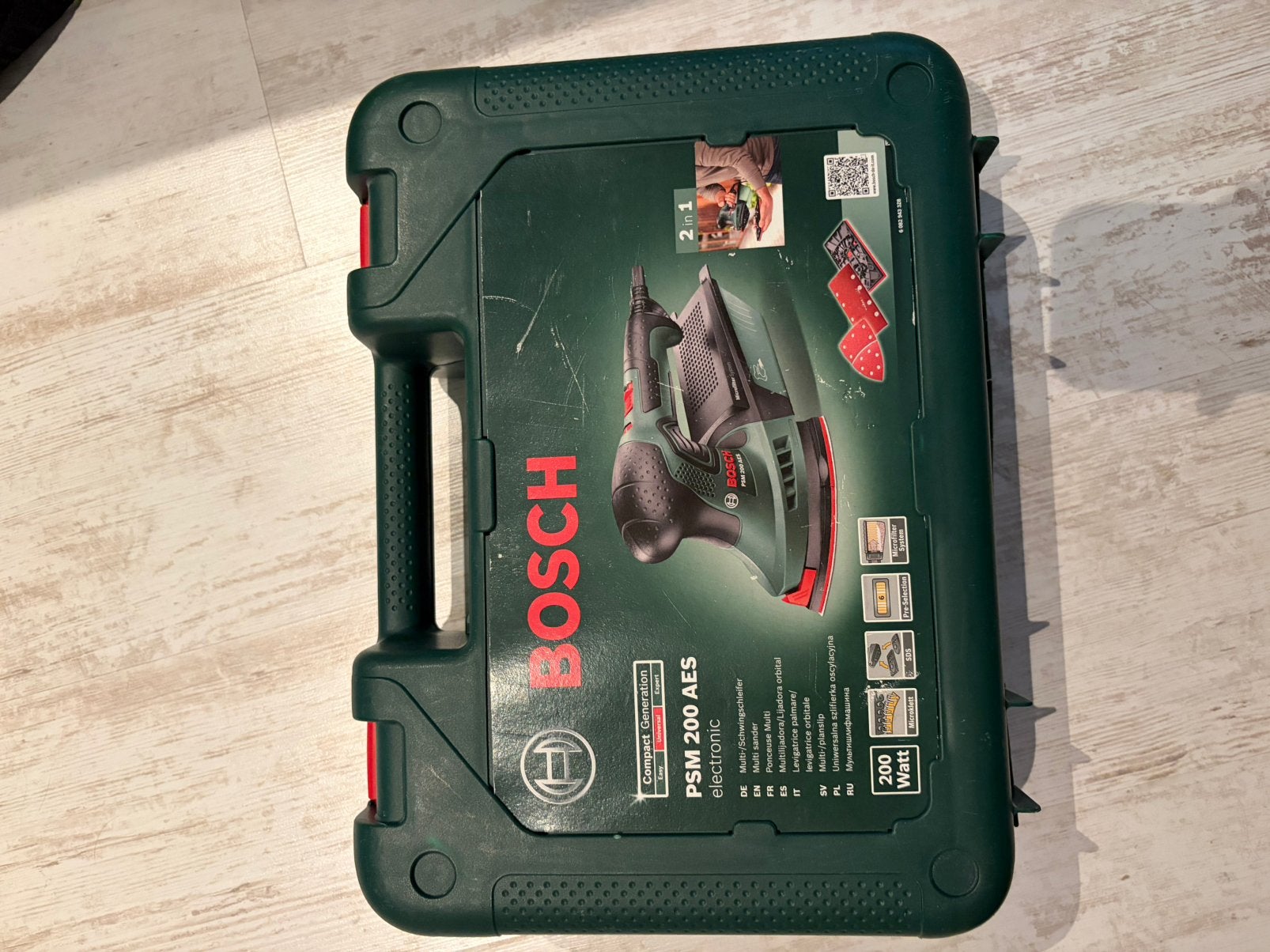 Bosch schuurmachine, Ophalen, Gebruikt