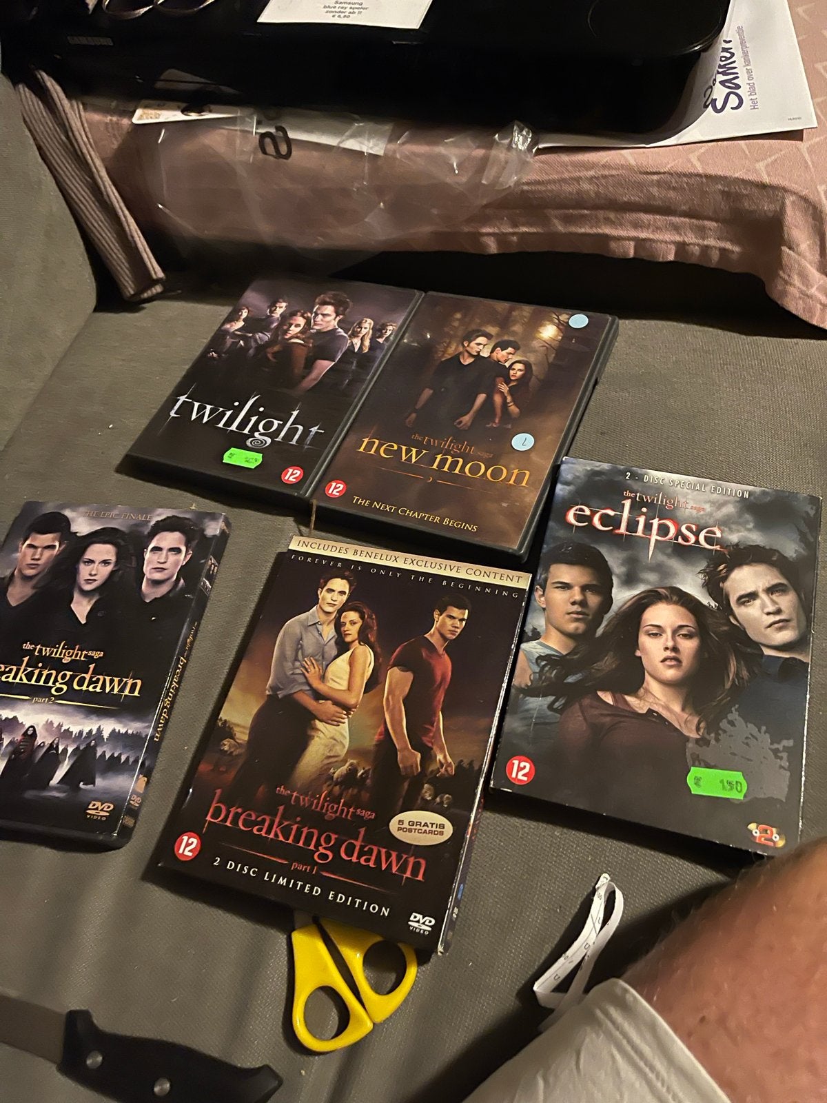 The Twilight Saga DVD Collectie (5 films), Nederlands, Fantasy, Ophalen of Verzenden, Vanaf 12 jaar