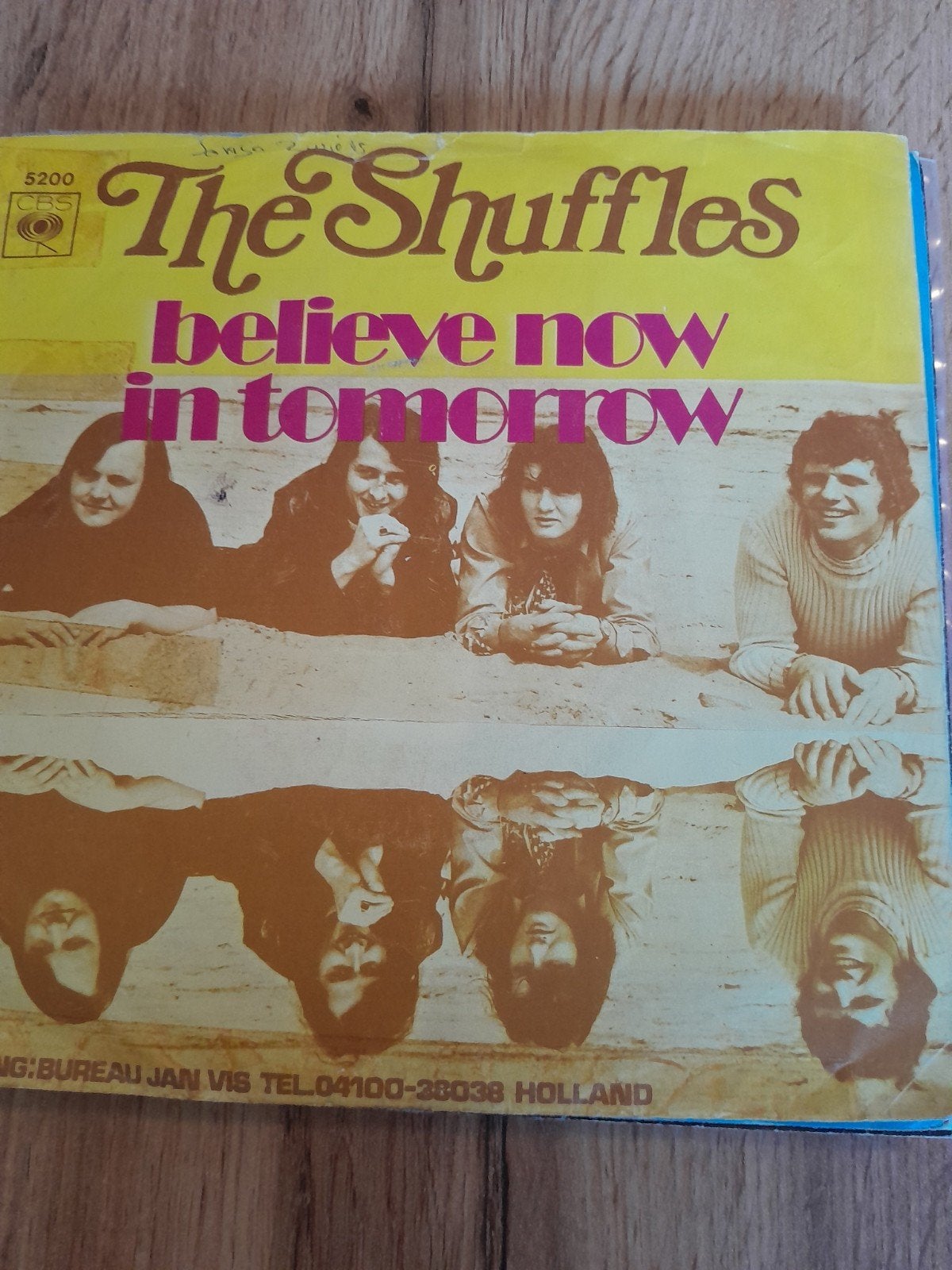 the shuffles 7inch the way the music goes, Ophalen of Verzenden, Zo goed als nieuw, Pop