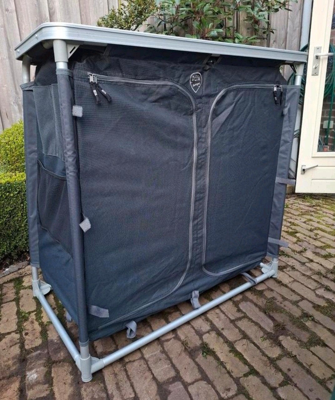 Defa schuine campingkast kampeerkast keuken, Ophalen, Zo goed als nieuw, Campingkast