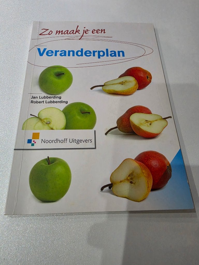 Zo maak je een veranderplan (9789001782955) - HBO - HRM, Ophalen, Diverse auteurs, HBO, Zo goed als nieuw