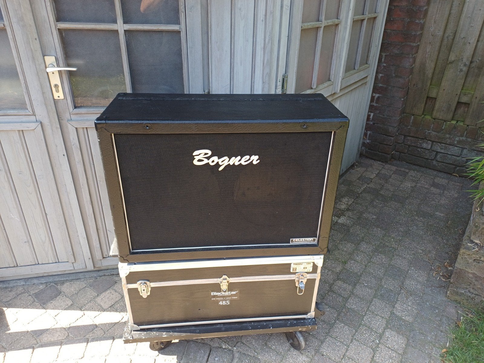 2x12 cabinet unloaded, leeg 212, Ophalen, Gebruikt, 100 watt of meer