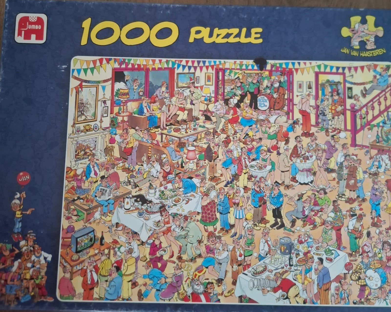 jan van haasteren puzzel, Hobby en Vrije tijd, Denksport en Puzzels, Ophalen of Verzenden, 500 t/m 1500 stukjes, Zo goed als nieuw