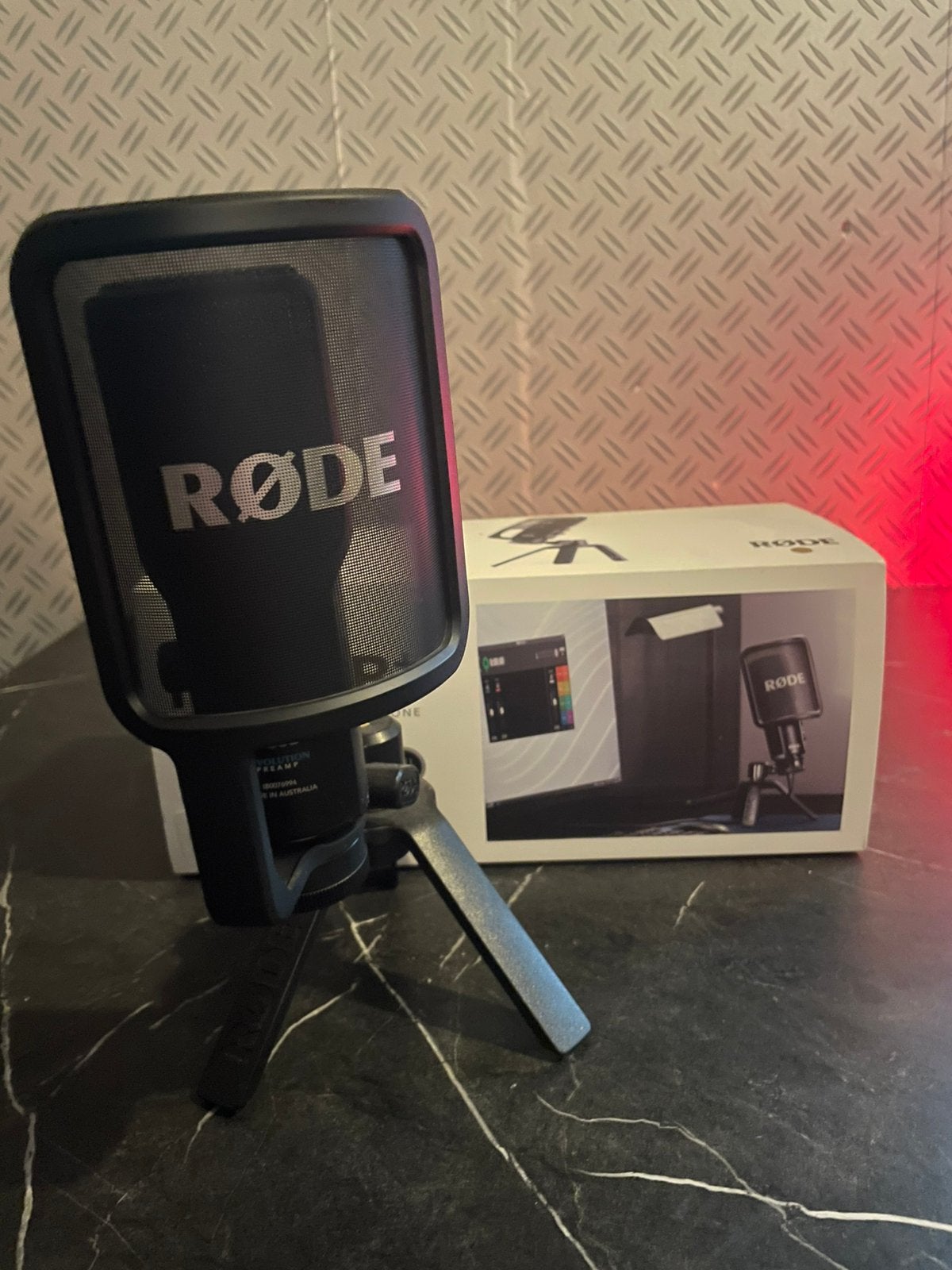 Rode NT-USB+ Game / Studio microfoon, Ophalen of Verzenden, Nieuw, Studiomicrofoon
