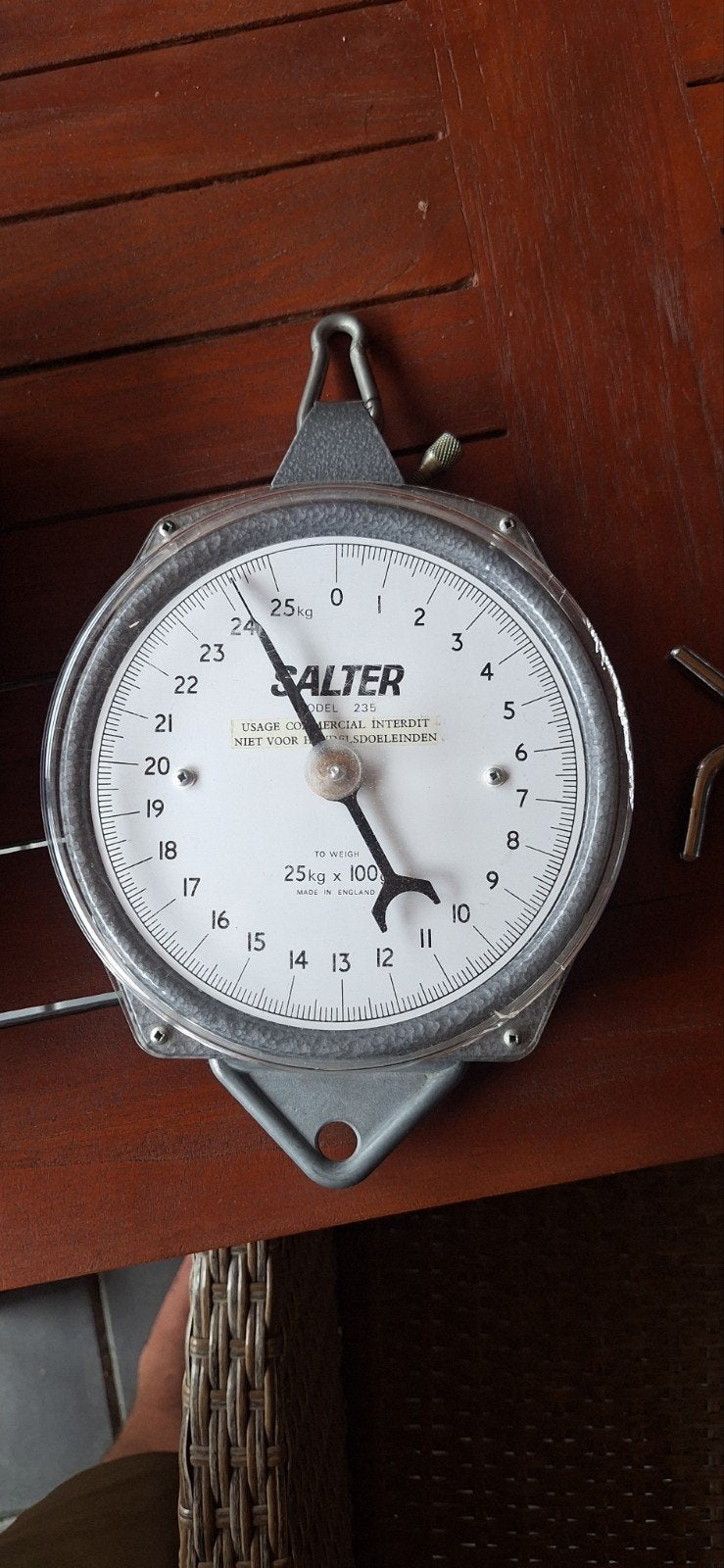 Weegschaal Salter, Ophalen of Verzenden, Gebruikt, Overige typen