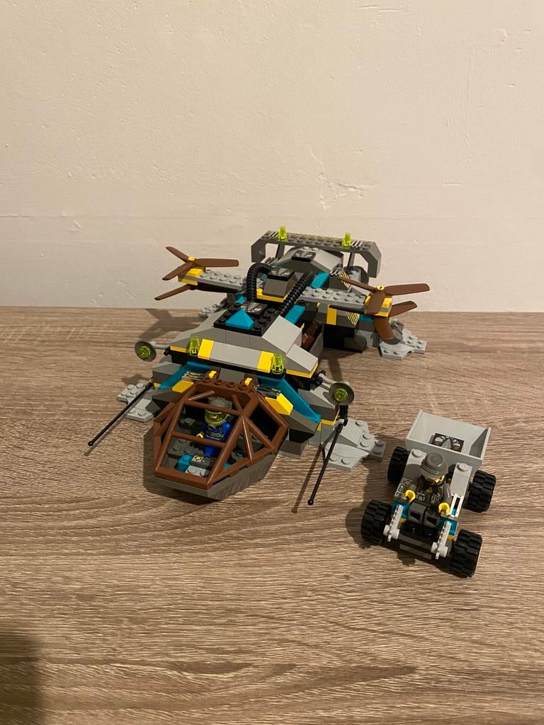 Lego 4980 Rock Raiders Tunnel Transport, Kinderen en Baby's, Overige thema's, Lego, Ophalen of Verzenden, Zo goed als nieuw