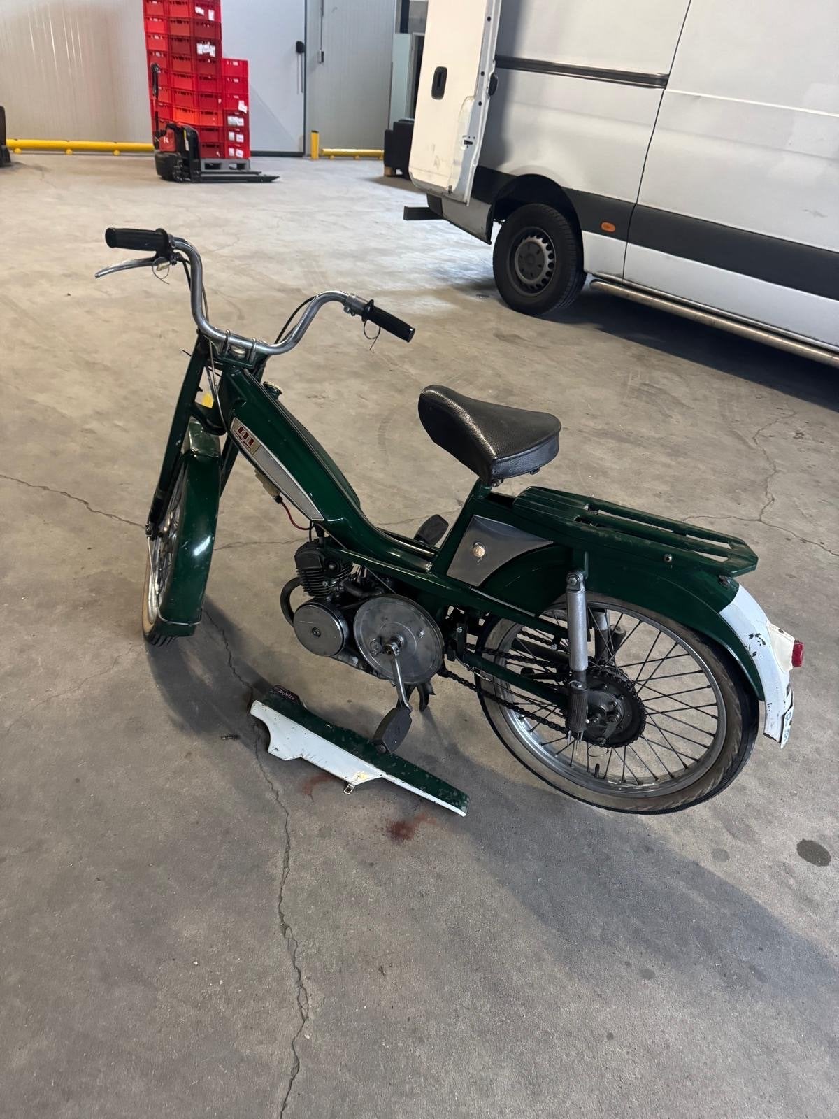 kaptein mobylette bromfiets, groen, in goede staat, Fietsen en Brommers, Brommers | Oldtimers, Ophalen, Maximaal 45 km/u, Overige merken