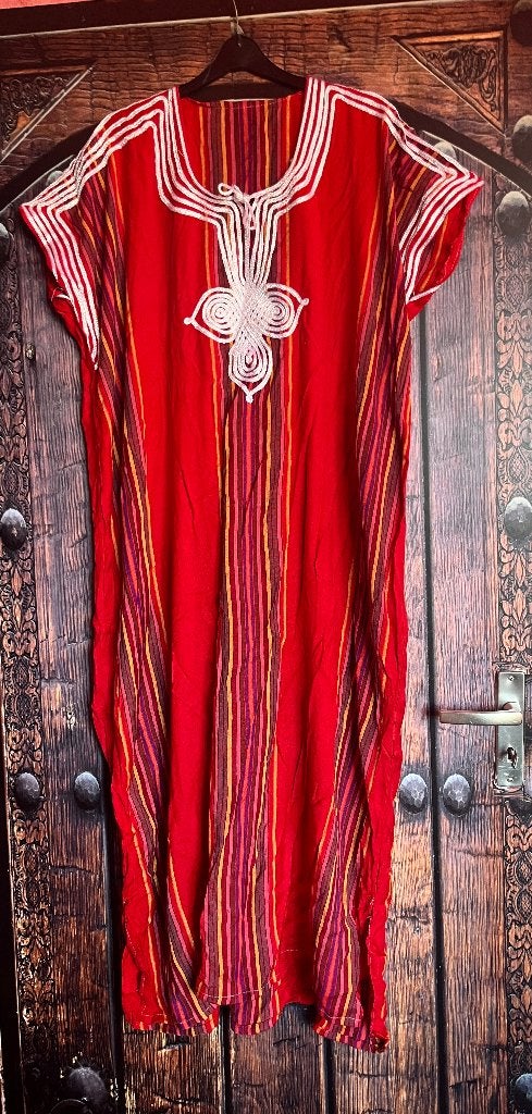 Splinternieuwe handgemaakte Marokaanse kaftan nu voor 19,99€, Handmade, Maat 42/44 (L), Nieuw, Ophalen of Verzenden