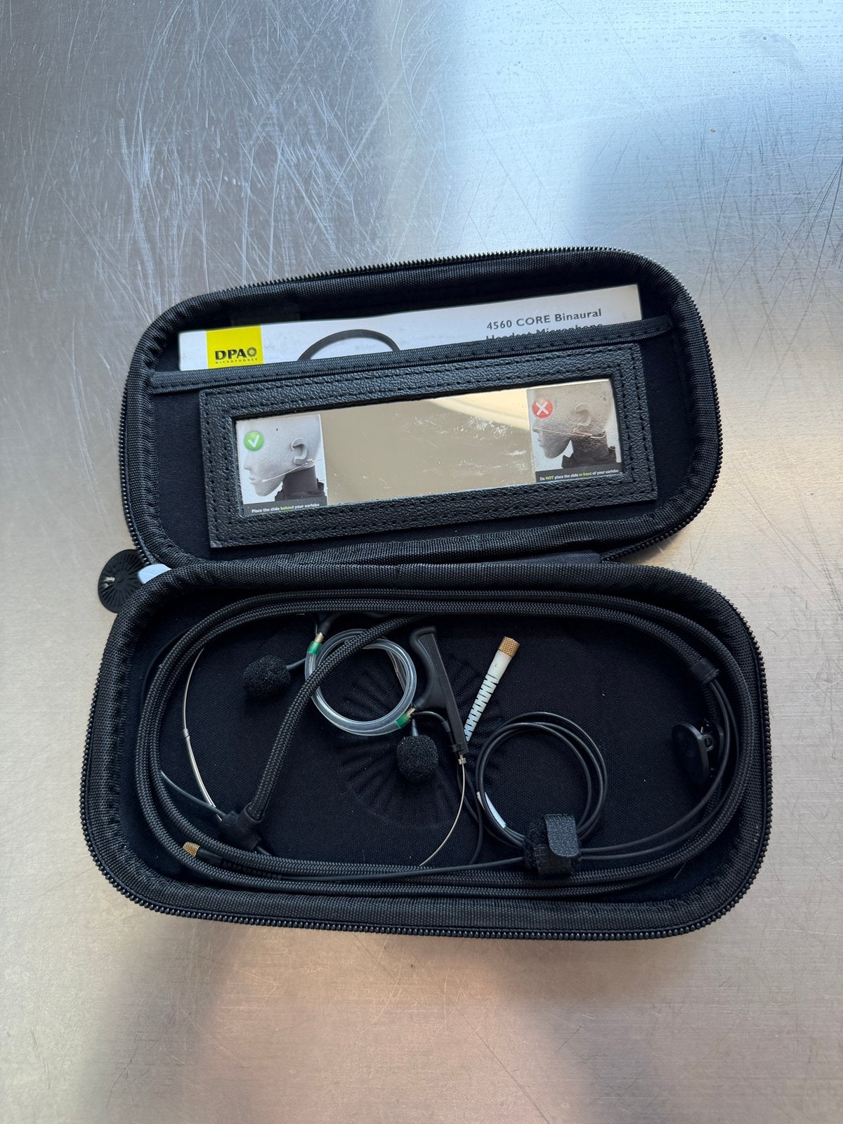 DPA 4560 + 2x Microdot -> XLR adapters, Ophalen of Verzenden, Zo goed als nieuw, Audio
