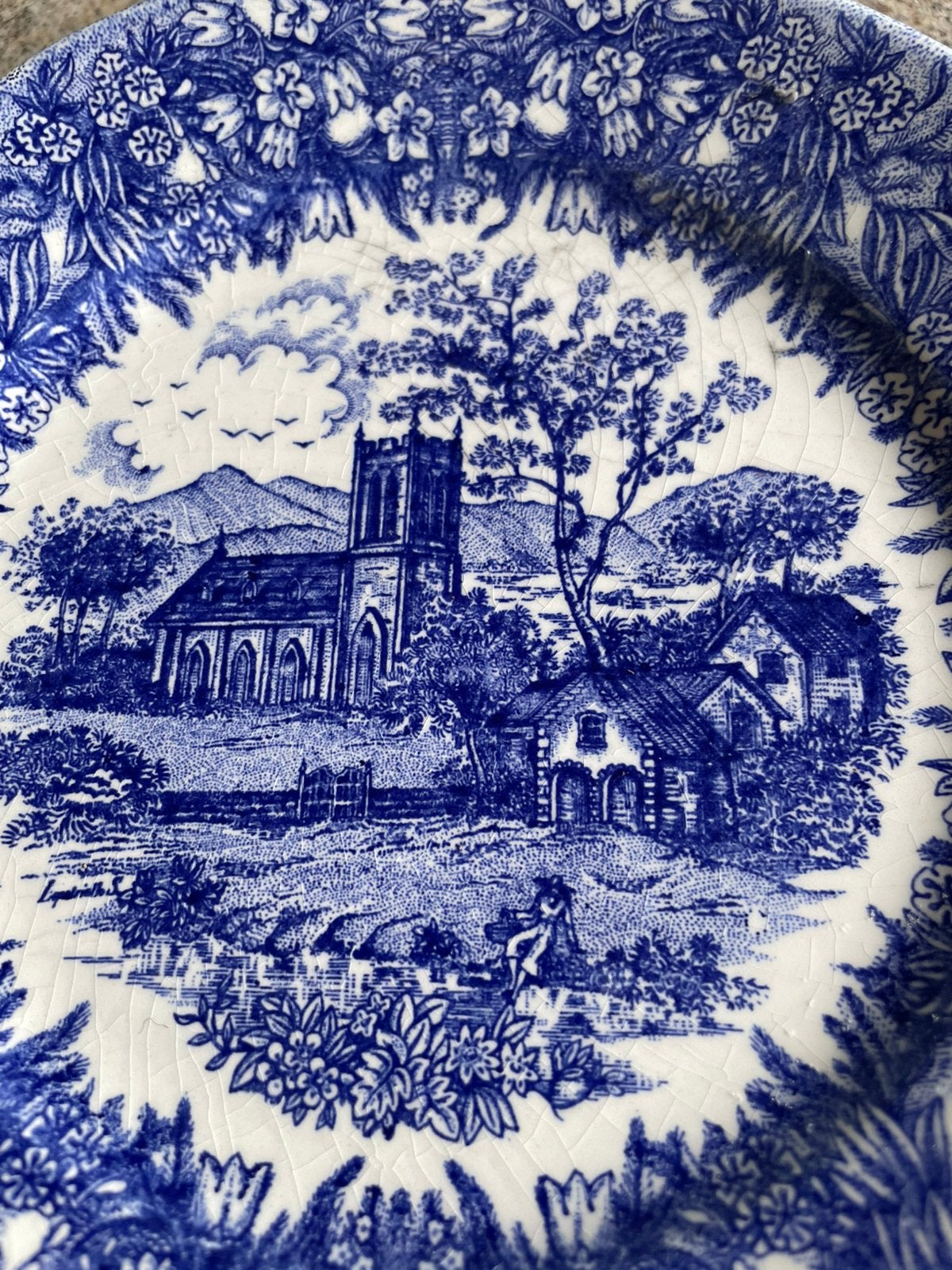 4. Blauwe bordjes, Ophalen of Verzenden