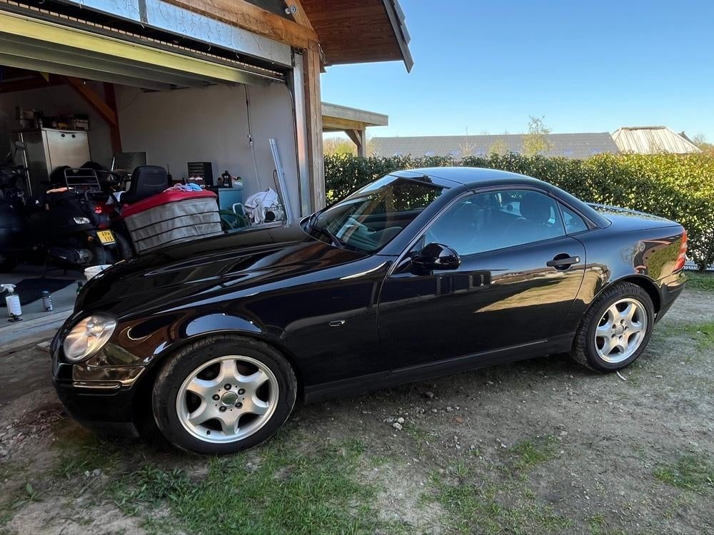 Mercedes SLK 200 (r170 - 2000) | Opknapper / Donorwagen, Auto's, Mercedes-Benz, 1998 cc, Beige, 4 cilinders, Cabriolet