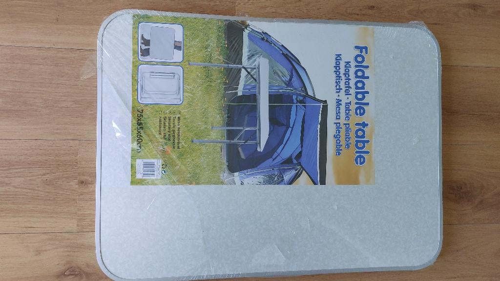 Campingtafel inklapbaar, Caravans en Kamperen, Kampeeraccessoires, Ophalen, Nieuw