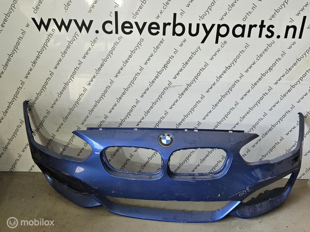 Voorbumper origineel BMW 1-serie F20 LCI ('15->) 51118060, Gebruikt, Voor, Ophalen of Verzenden, Bumper