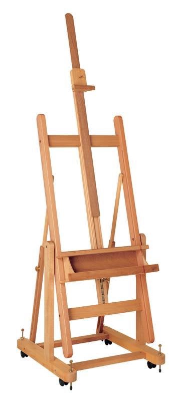 Studio schildersezel Mabef M018 (op wieltjes), Ophalen, Zo goed als nieuw, Ezel