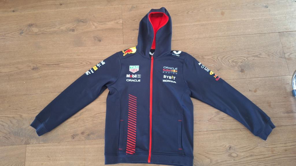 Red Bull Racing F1 Jack/vest 2023 - Castore - Maat 158, Gebruikt, Castore, Jongen of Meisje, Ophalen of Verzenden