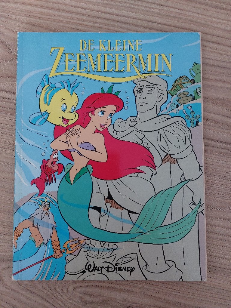 De kleine zeemeermin stripboek, Boeken, Eén stripboek, Ophalen of Verzenden, Gelezen, Walt Disney