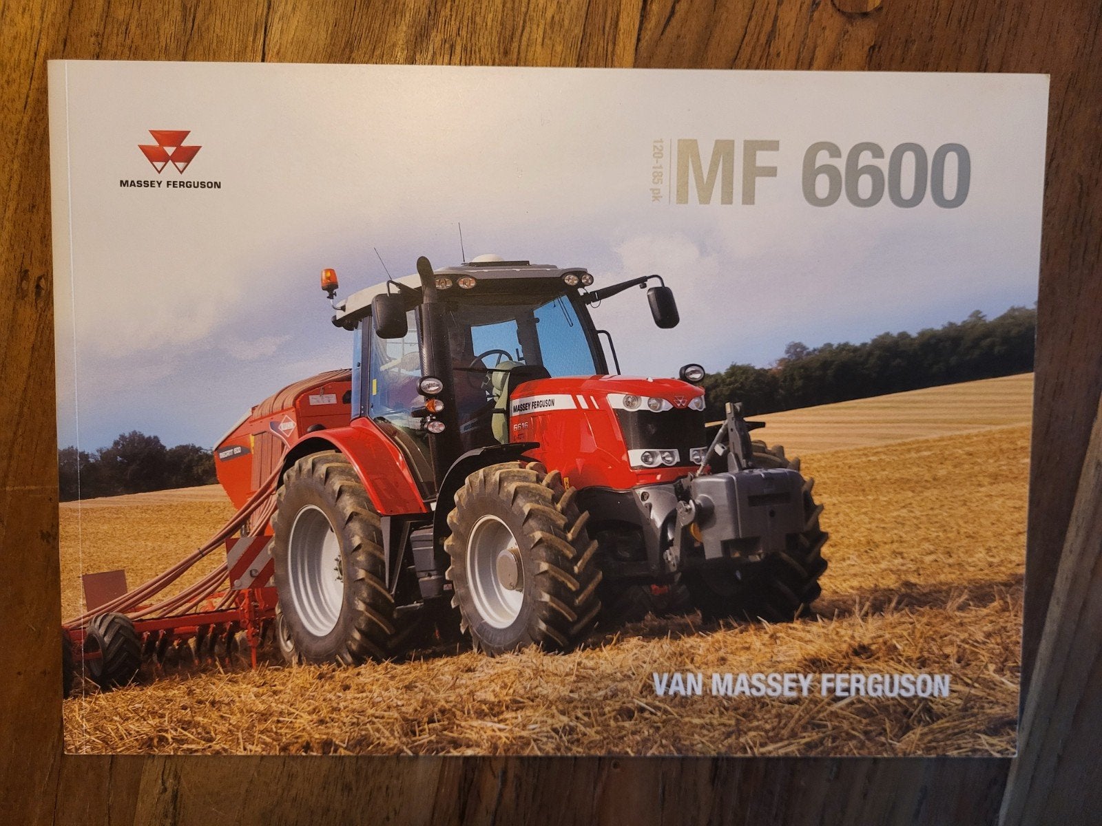 tractor folder Massey Ferguson 6600, Boeken, Ophalen of Verzenden, Zo goed als nieuw