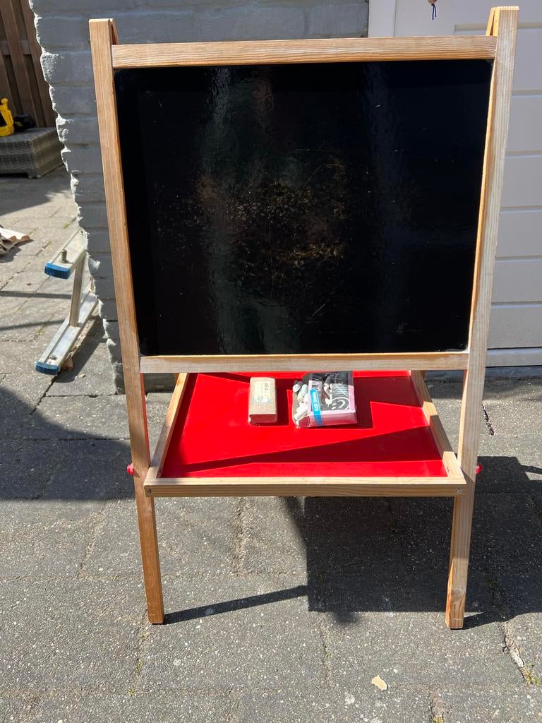 Krijtbord en magneetbord ikea, Ophalen, Gebruikt, Krijtbord