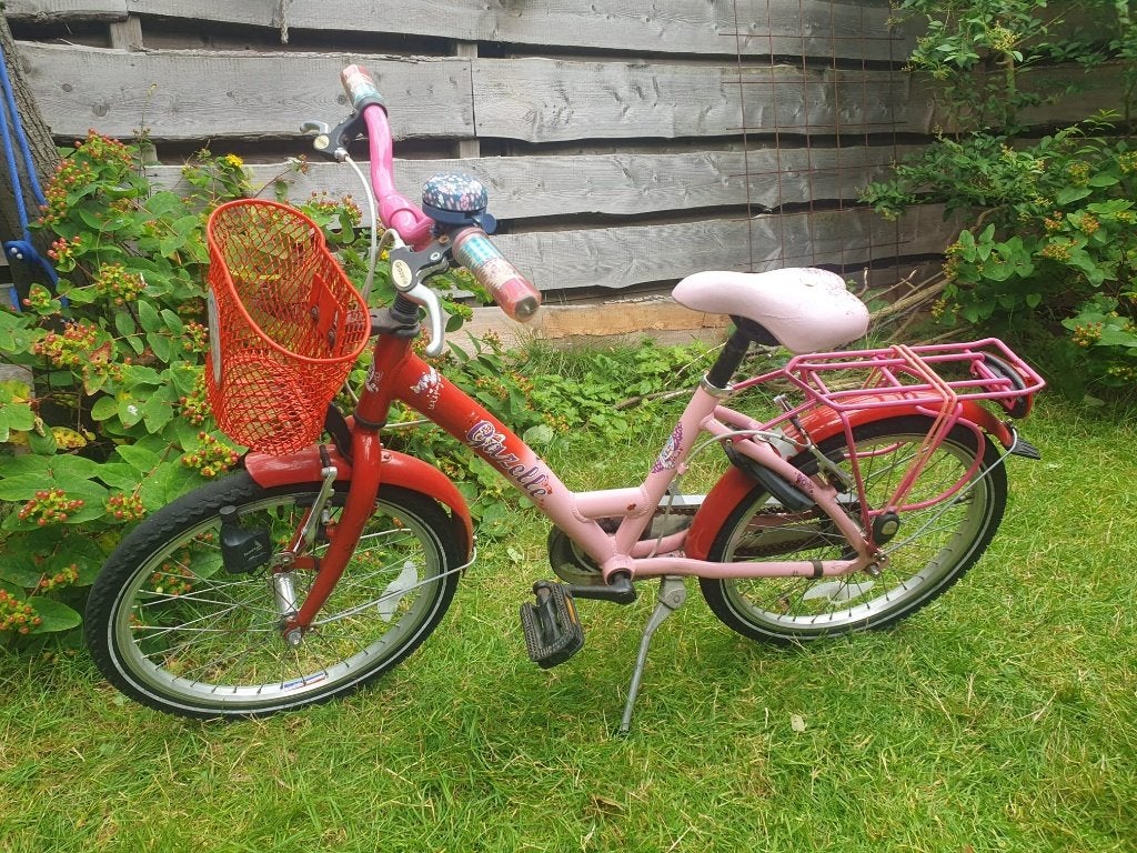 Gazelle kinderfiets roze, Ophalen, Gebruikt, Minder dan 16 inch, Gazelle