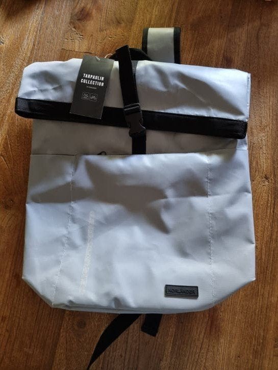 NIEUW! Norländer Roll Backpack Grijs - Waterdicht en Stijlvo, Overige merken, 25 tot 40 cm, Nieuw, Ophalen of Verzenden