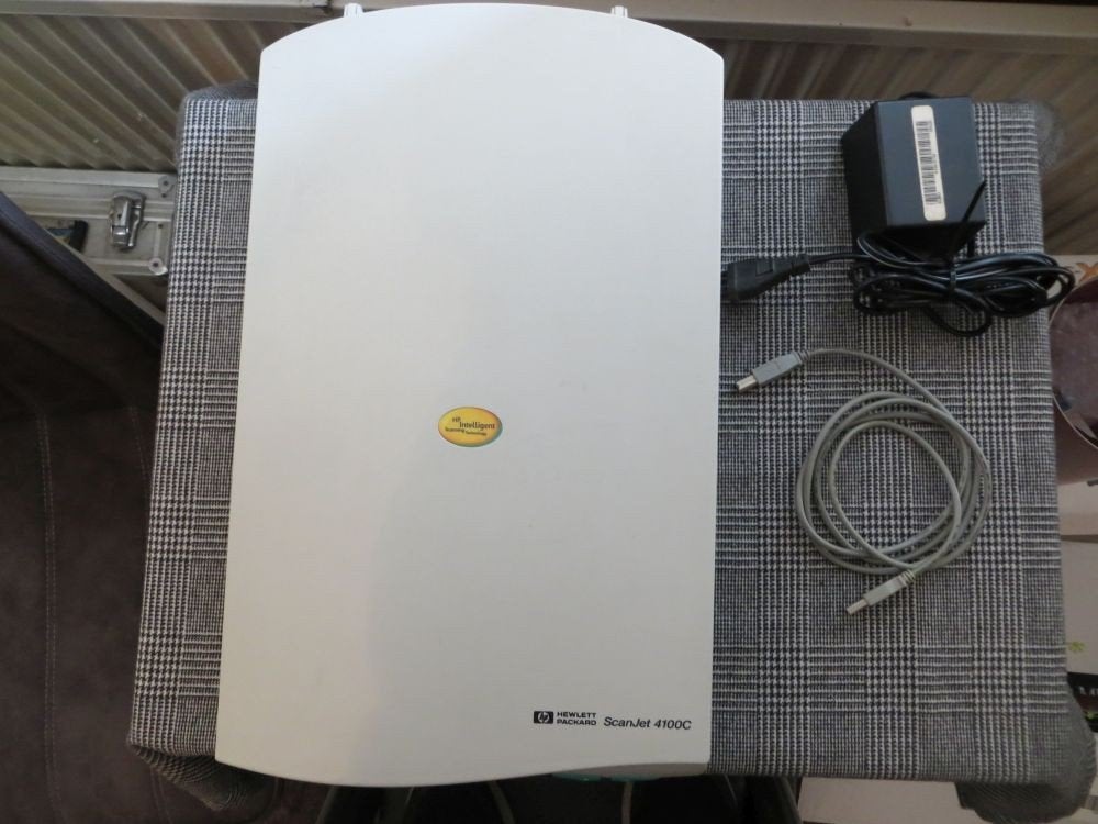 Te koop HP Scanjet 4100C, Computers en Software, Scanners, Ophalen, Hp, Zo goed als nieuw, Windows