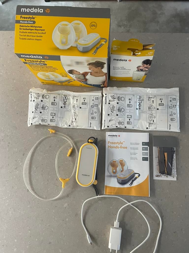 Medela kolf freestyle, Kinderen en Baby's, Babyvoeding en Toebehoren, Ophalen of Verzenden, Zo goed als nieuw