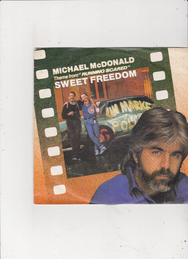 7" Single Michael McDonald - Sweet Freedom, Ophalen of Verzenden, Gebruikt