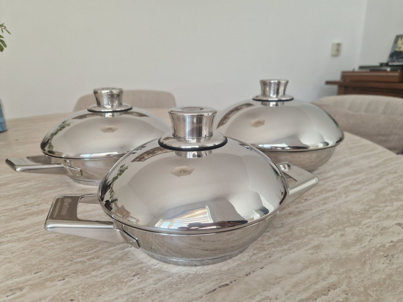 Simtronic pannenset, Ophalen, Nieuw, Rvs, Pannenset