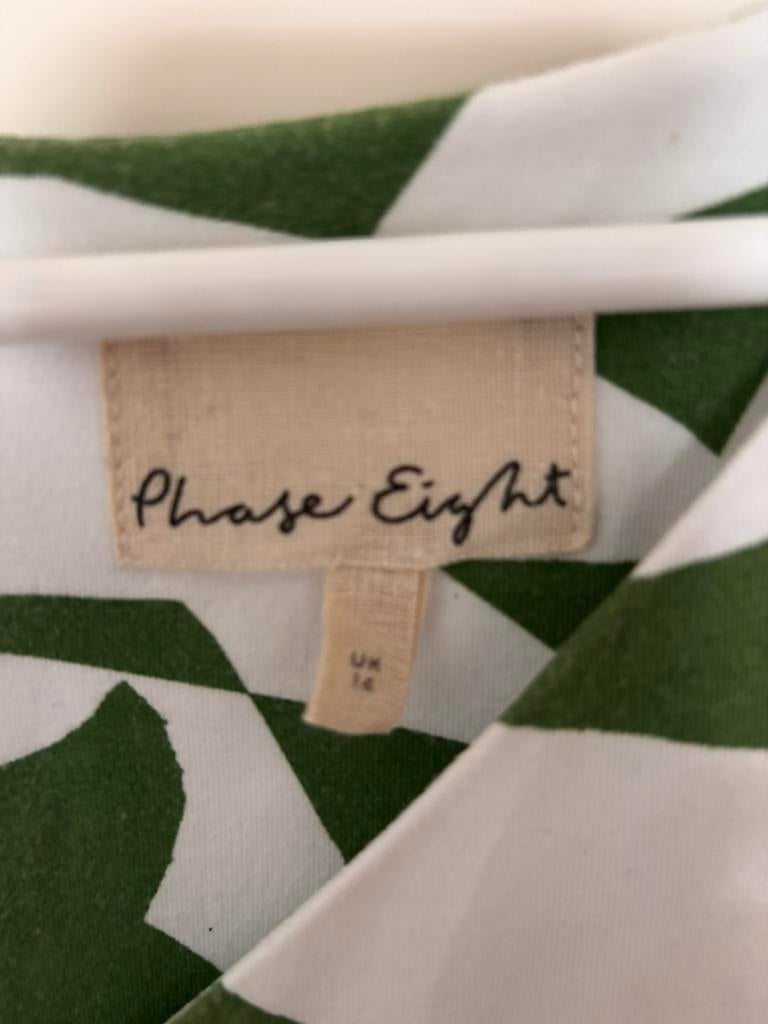 Zomerjurk Phase eight, Kleding | Dames, Jurken, Maat 38/40 (M), Ophalen of Verzenden, Zo goed als nieuw, Onder de knie