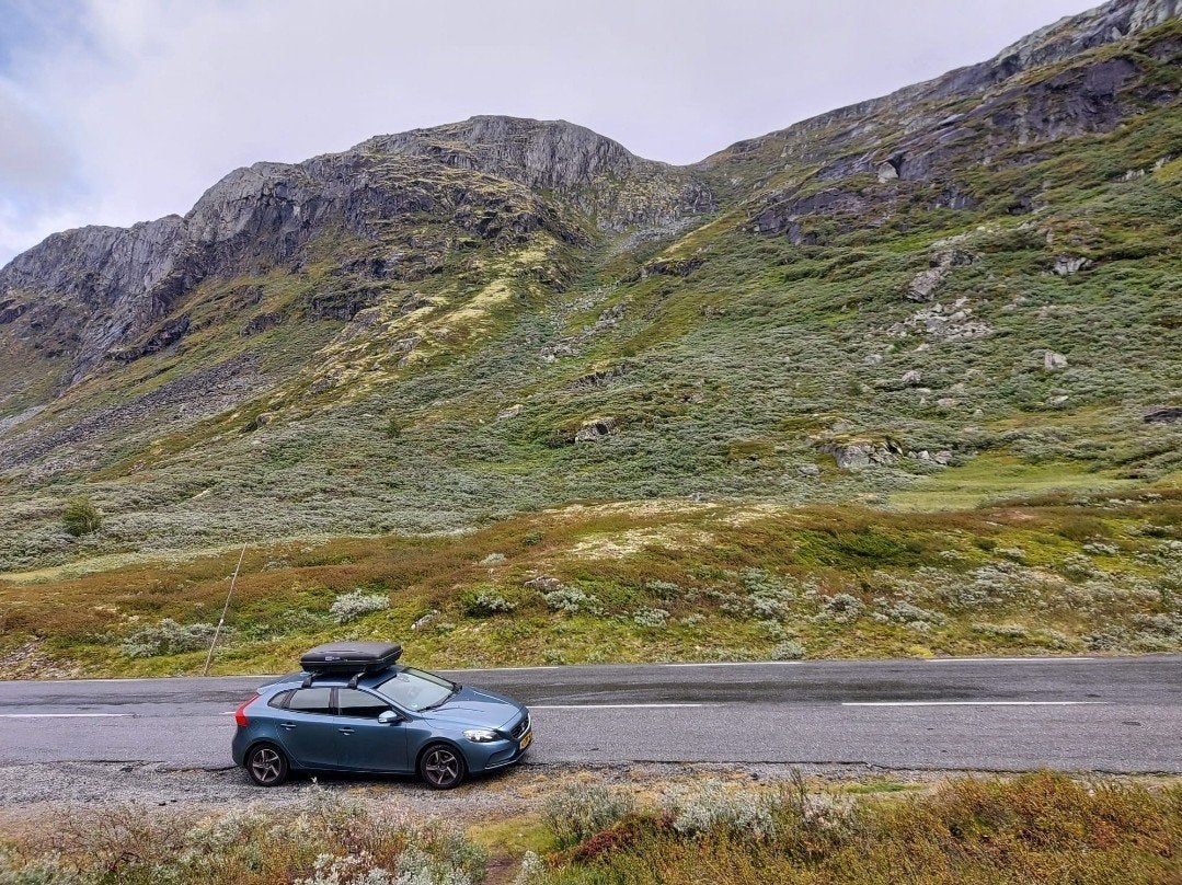 Dakkoffer met dakdragers, Volvo V40, Ophalen of Verzenden, Gebruikt