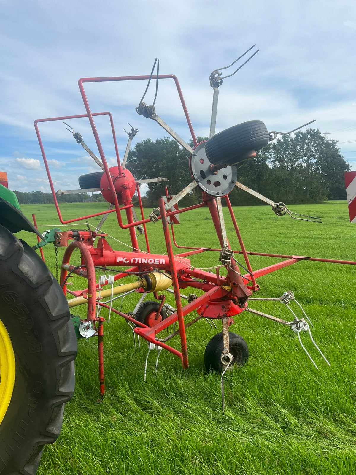 Pottinger schudder, hooischudder, schudder, Zakelijke goederen, Ophalen, Weidebouw