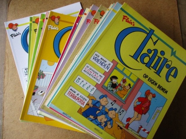 adv8108 claire album reeks, Eén stripboek, Ophalen, Gelezen