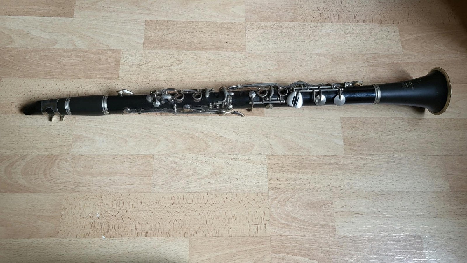Klarinet type bes ook geschikt voor beginners, Gebruikt, Met koffer, Hout, Ophalen