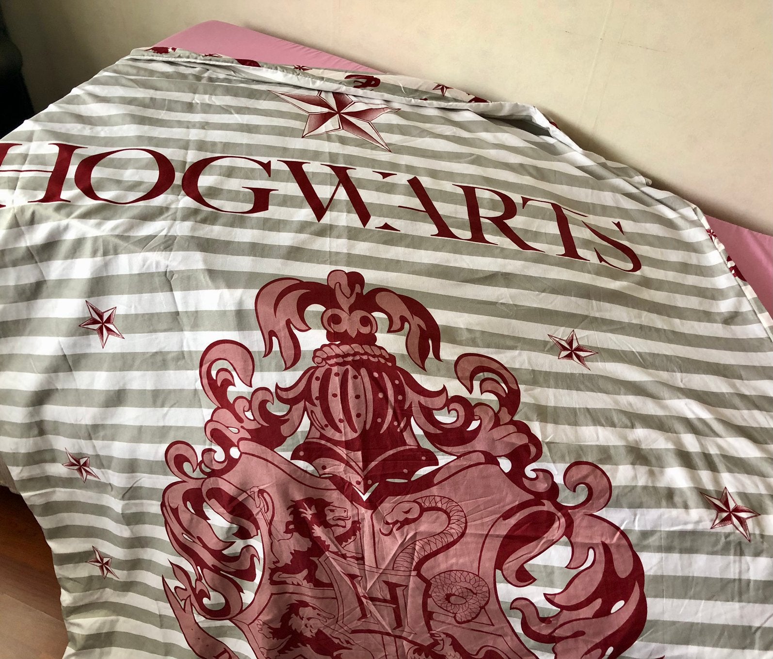 Harry Potter dekbedhoes, Ophalen, Zo goed als nieuw, 80 cm, 200 cm