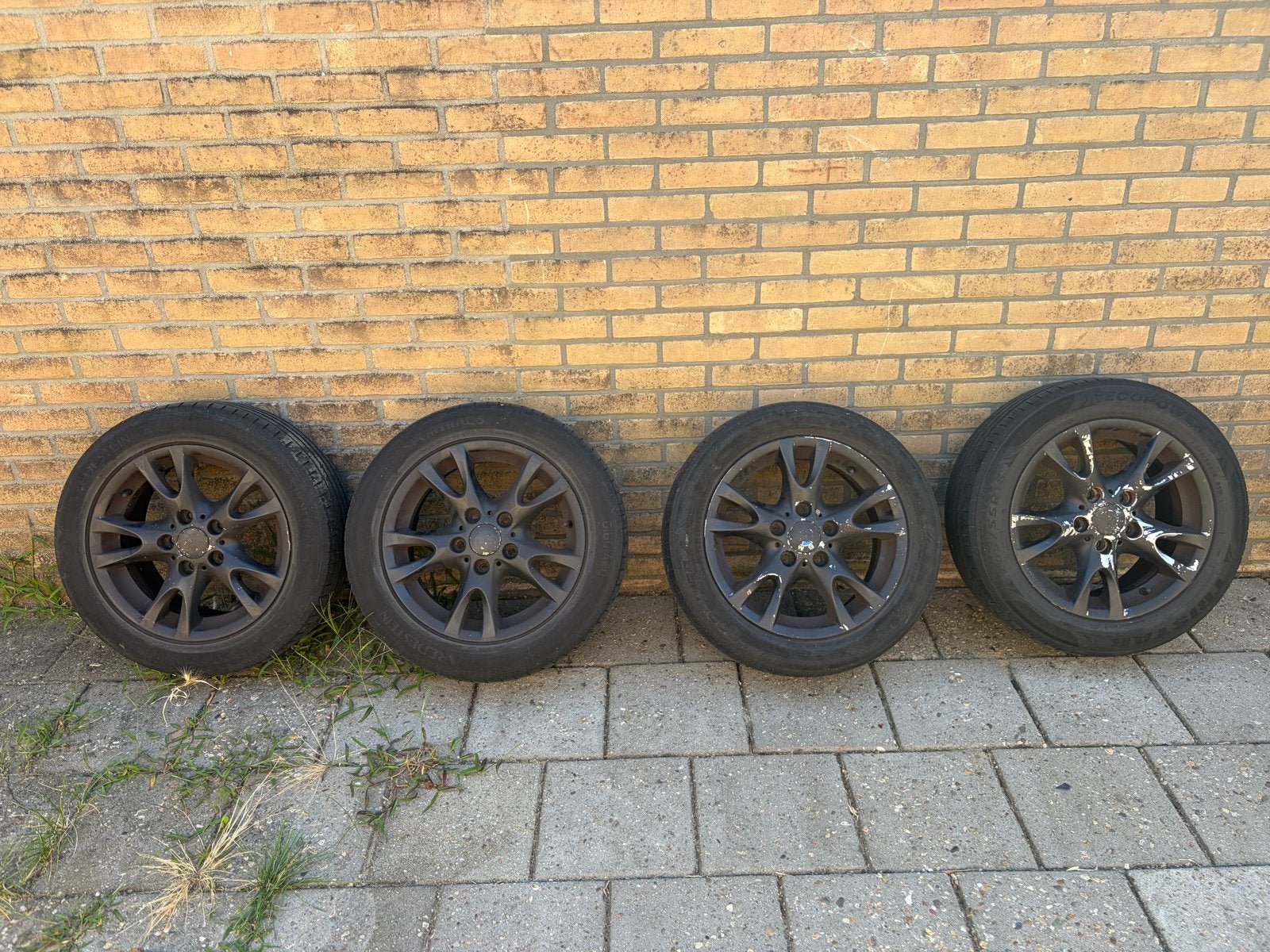 Originele BMW 16 inch velgen Styling 255 + banden, Ophalen