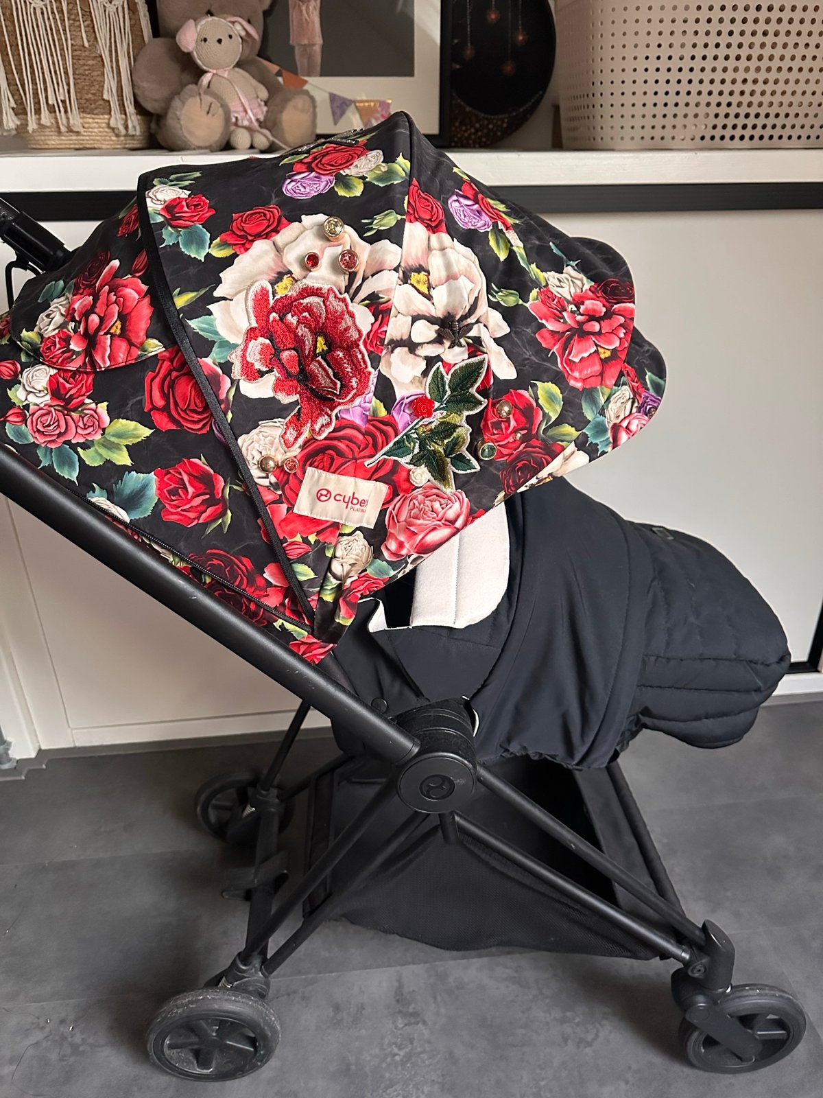 Cybex City Stroller met Special Edition kap en nieuwe wieg, Zo goed als nieuw, Met reiswieg, Ophalen, Kinderwagen